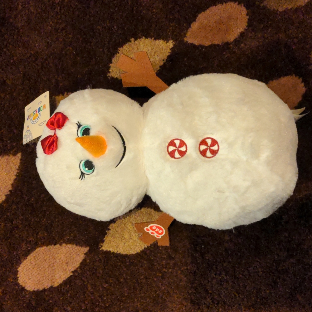 Build-A-Bear cute snowman girl